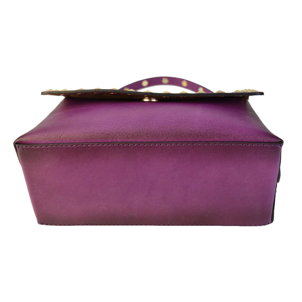 Pratesi Riccione Clutch in genuine Italian vegetable-dyed leather - Coffee