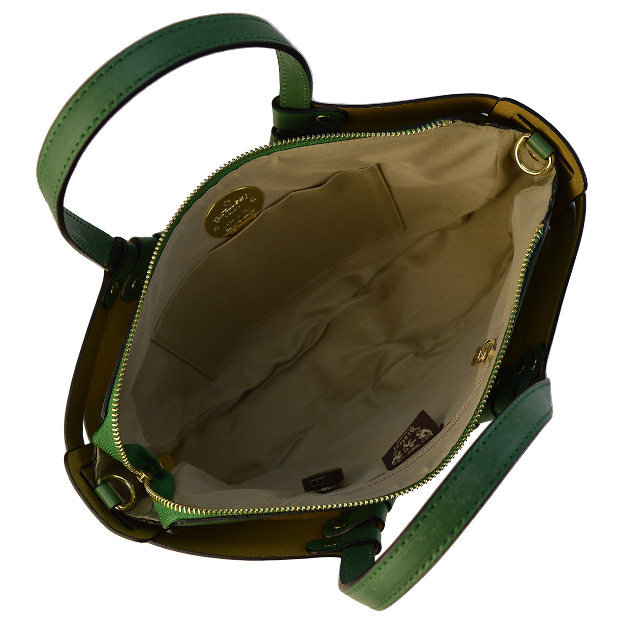 Pratesi Lucolena Clutch bag - Vegetable Tanned Italian Leather Cherry