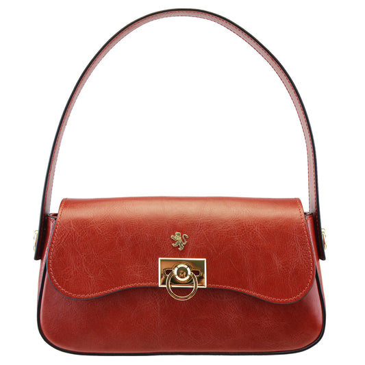Pratesi Castellina in Italian Vegetable Dyed Leather - Cherry