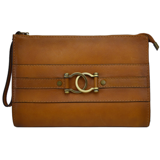 Pratesi Raggioli 455 Vegetable Tanned Italian Leather - Cognac