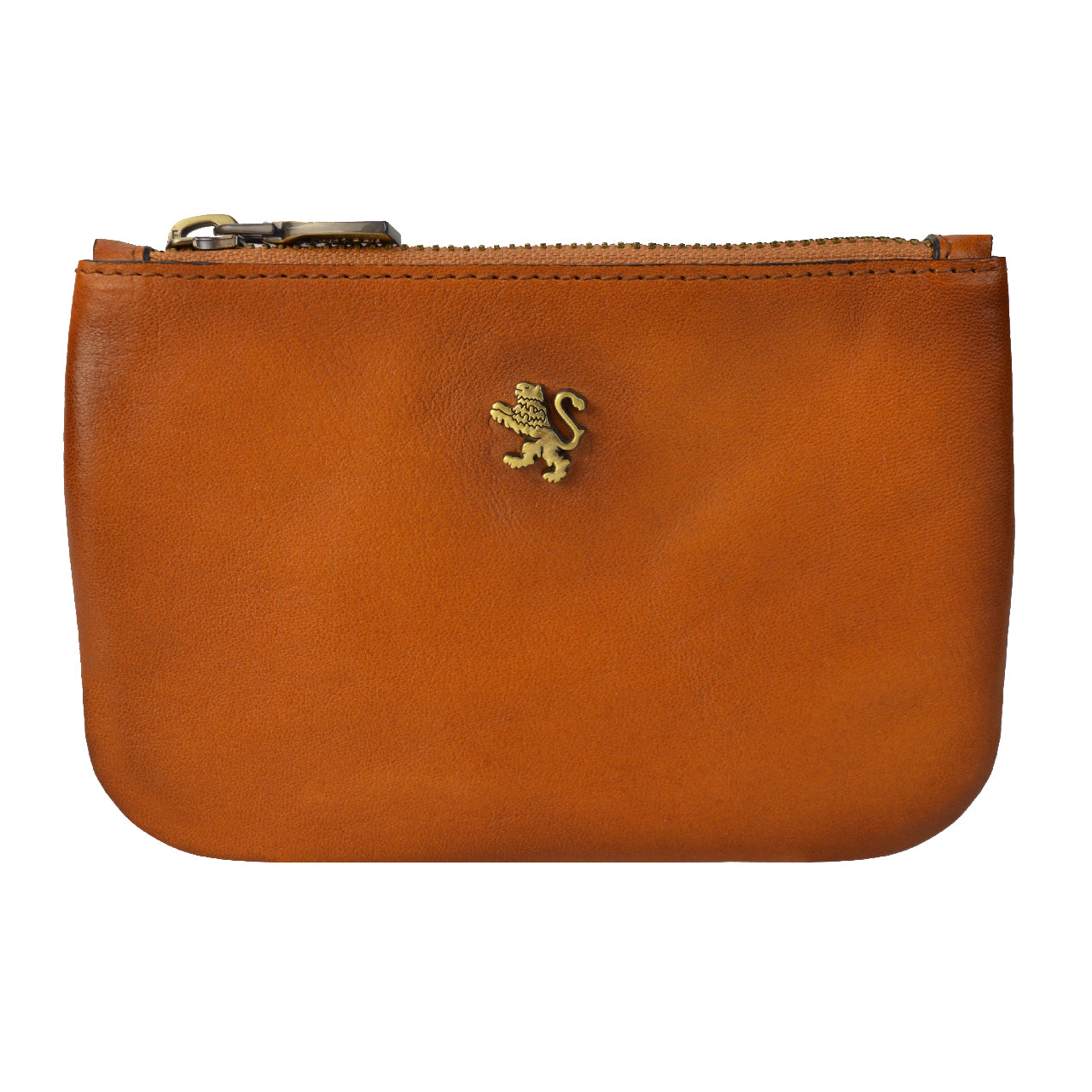 Pratesi Marnia Cosmetic Bag – Genuine Italian Vegetable Tanned Leather - Brown