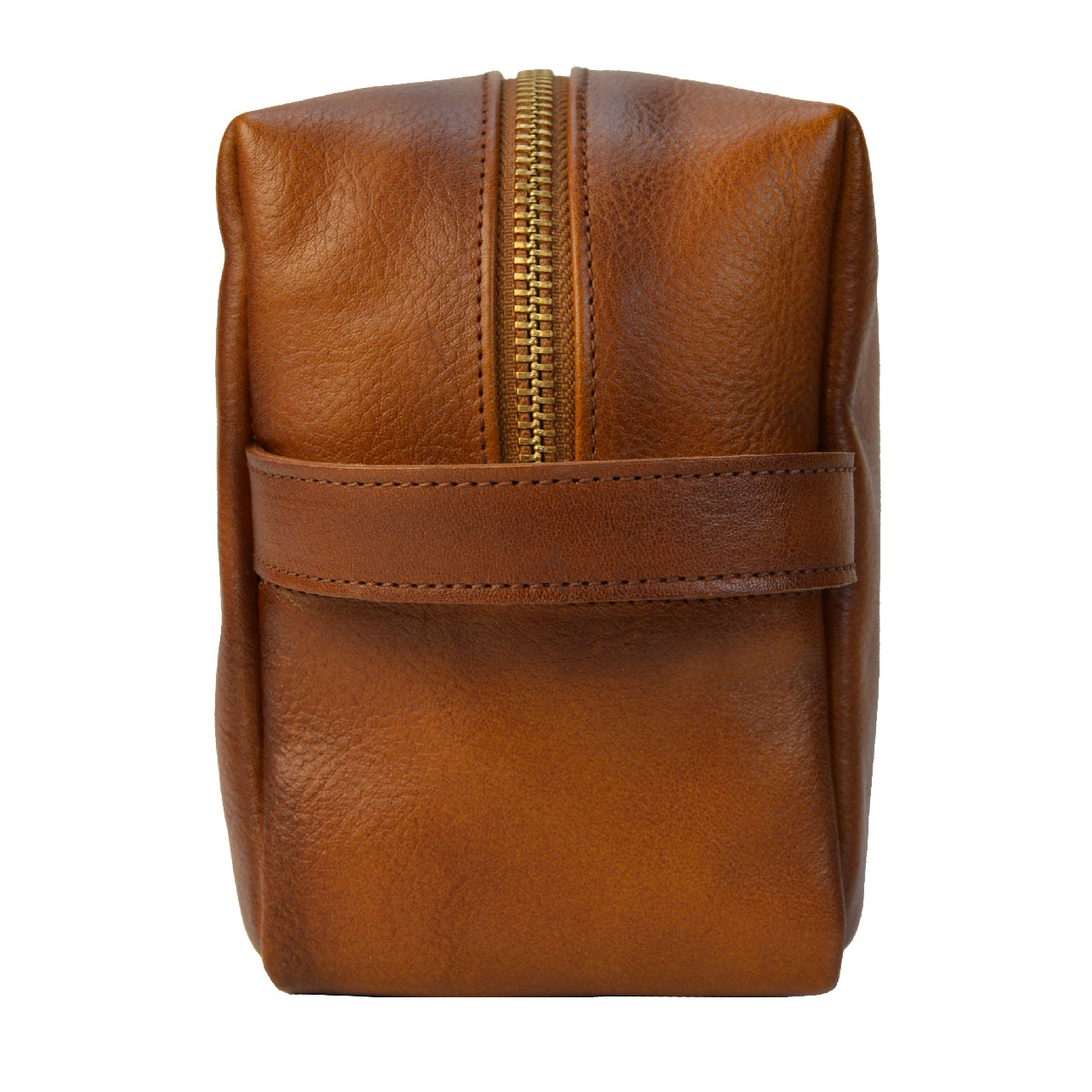 Pratesi Tronia Necessaire B250 in Genuine Leather - Toiletry Bag B250 Brown