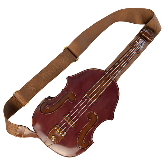 Pratesi Violino Backpack in genuine leather R210 - Brunelleschi Chianti