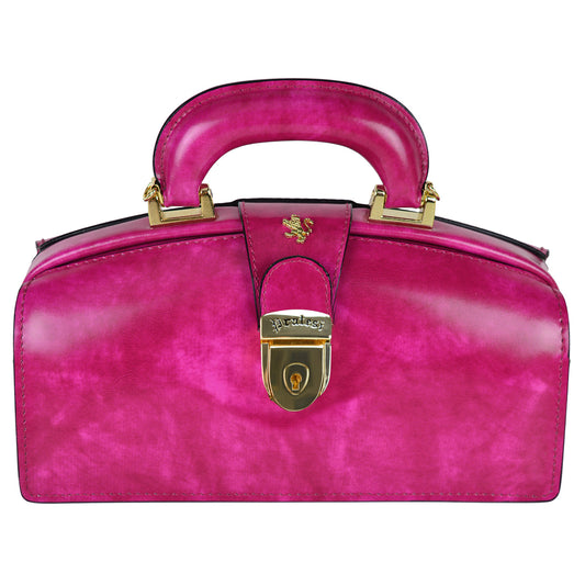 Bolso Pratesi Lady Brunelleschi en cuero de vaca - Radica Fucsia