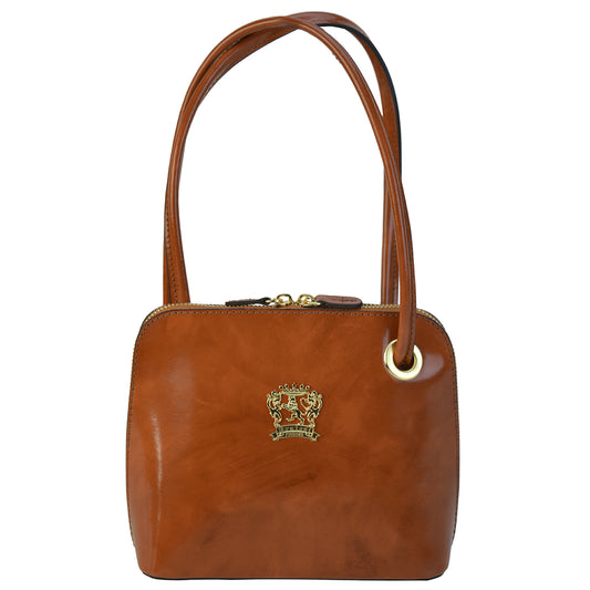 Pratesi Gibilterra Crossbody bag R468 - Brunelleschi Brown