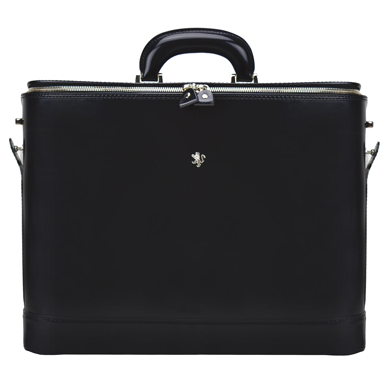 Pratesi Raffaello Laptop Bag 17 in genuine leather - Raffaello Laptop Bag R116/17 Black