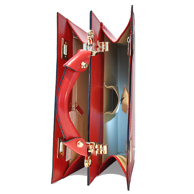 Pratesi Anna Maria Luisa de' Medici Medium Lady Bag in genuine Italian leather - Brunelleschi