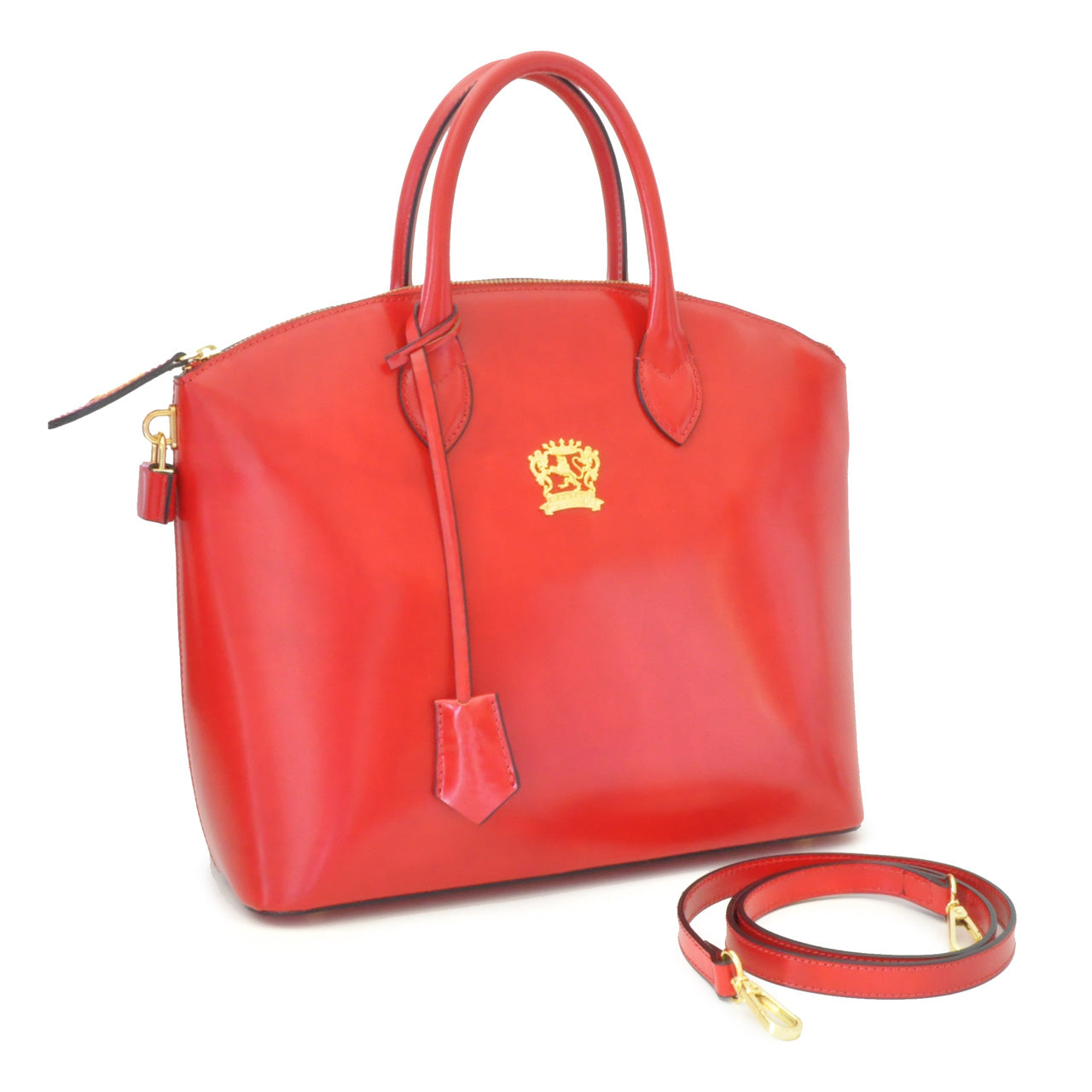 Pratesi Versilia Woman Bag R348 - Vegetable Tanned Italian Leather Violet