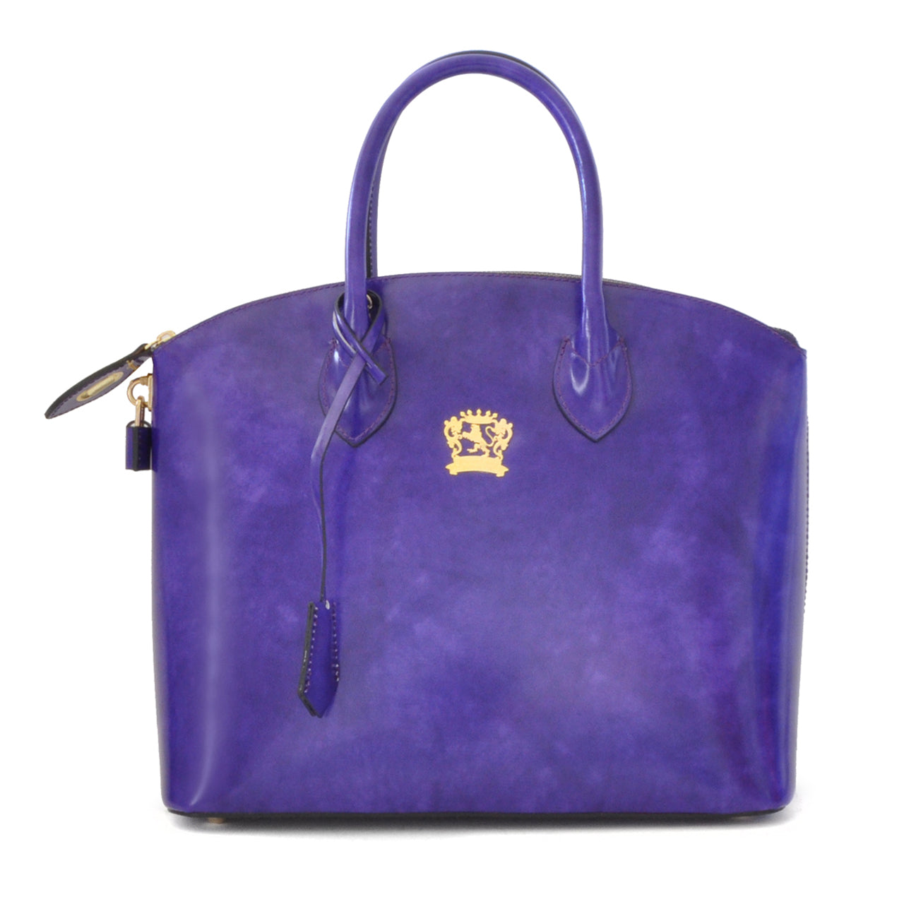 Pratesi Versilia Woman Bag R348 - Vegetable Tanned Italian Leather Violet