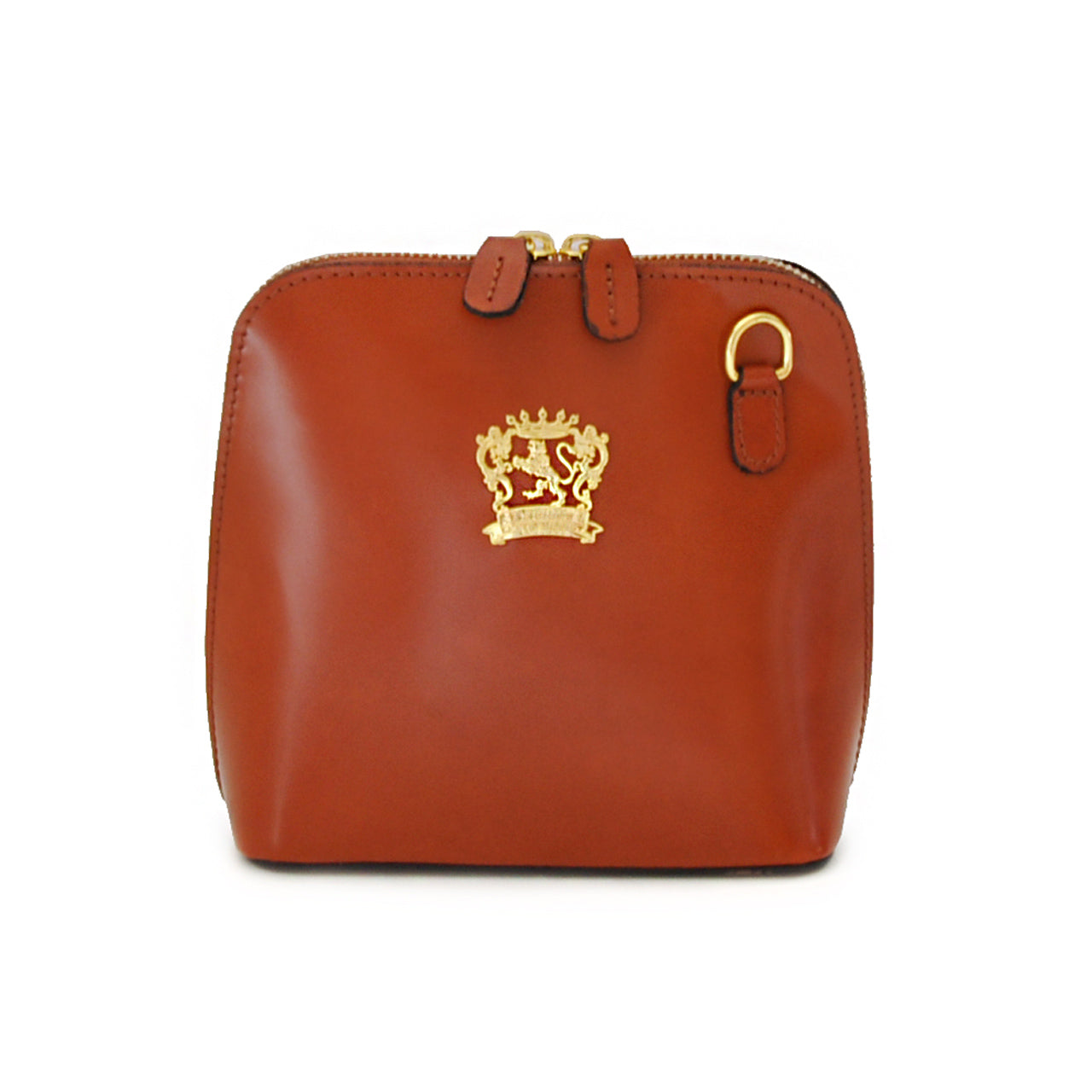 Pratesi Volterra Brunelleschi Woman Clutches in genuine Italian leather - Brunelleschi Leather Brown