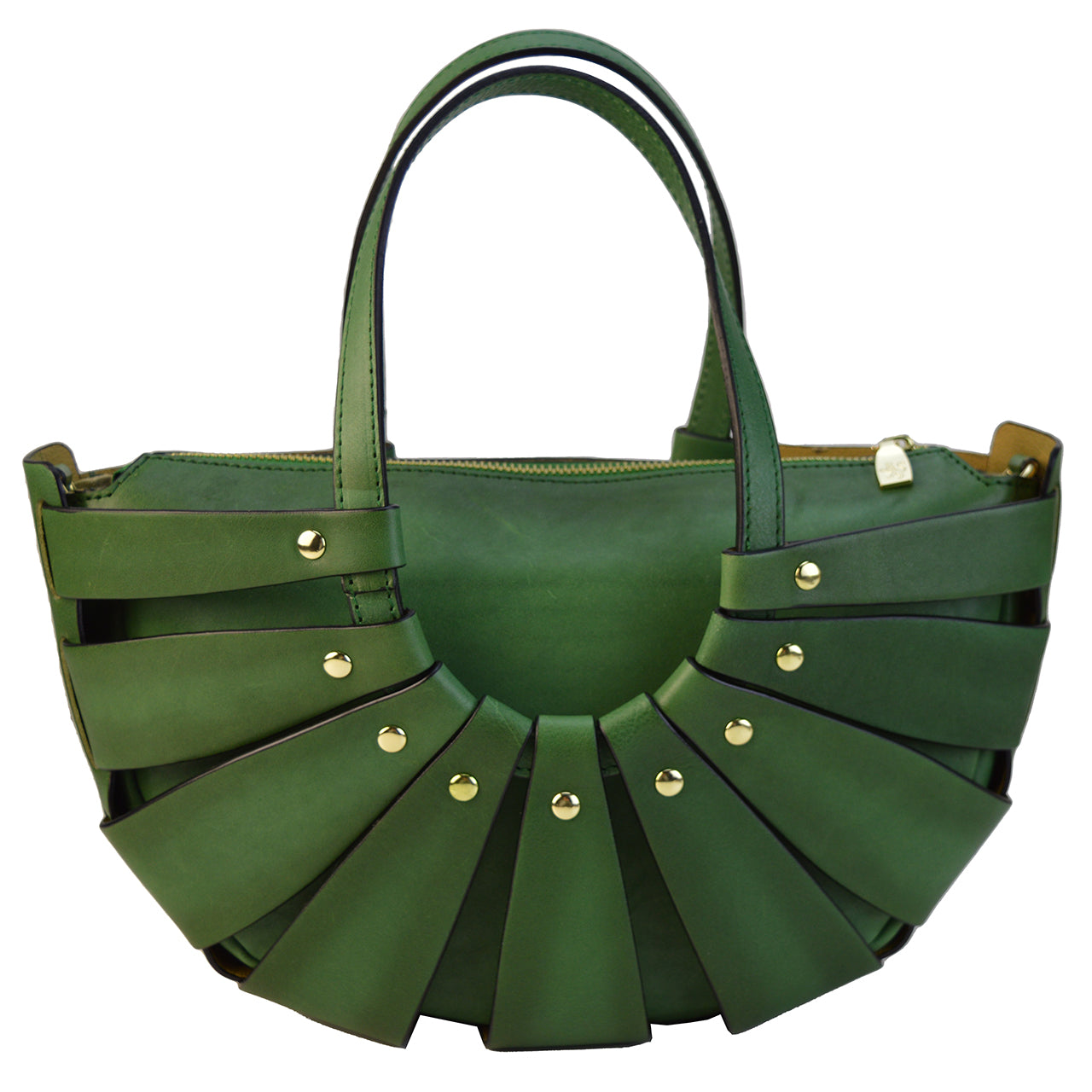 Pratesi Lucolena Clutch bag - Vegetable Tanned Italian Leather Cherry