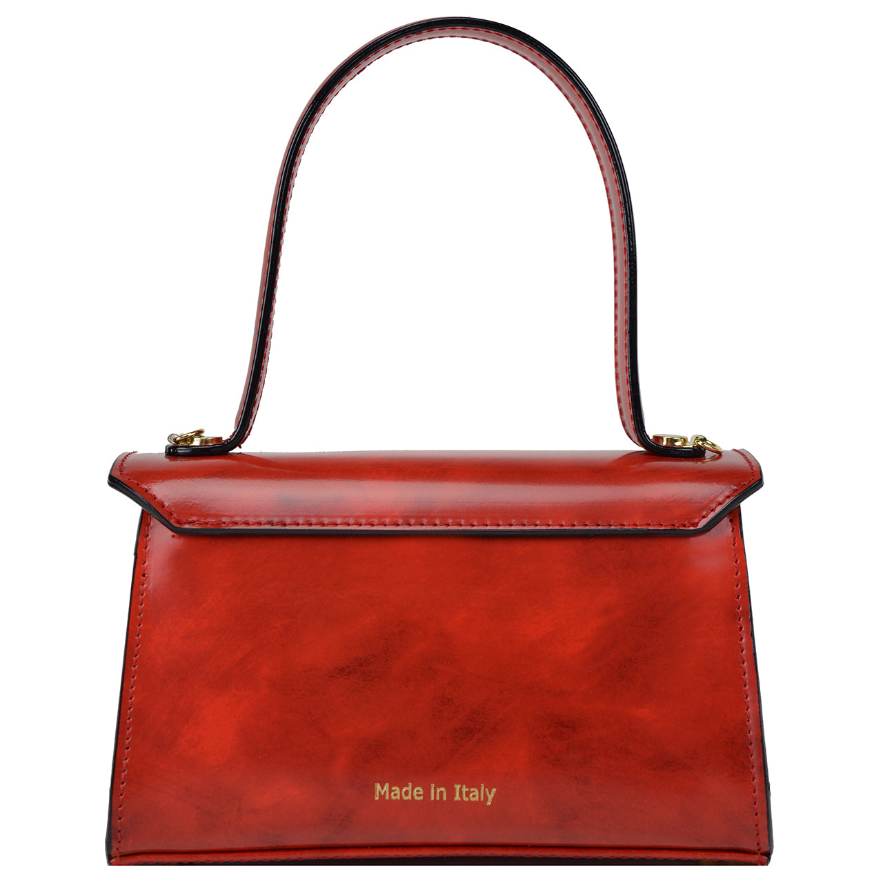 Pratesi Miss Impruneta R146 Lady Bag in genuine Italian leather - Miss Impruneta R146 Cherry