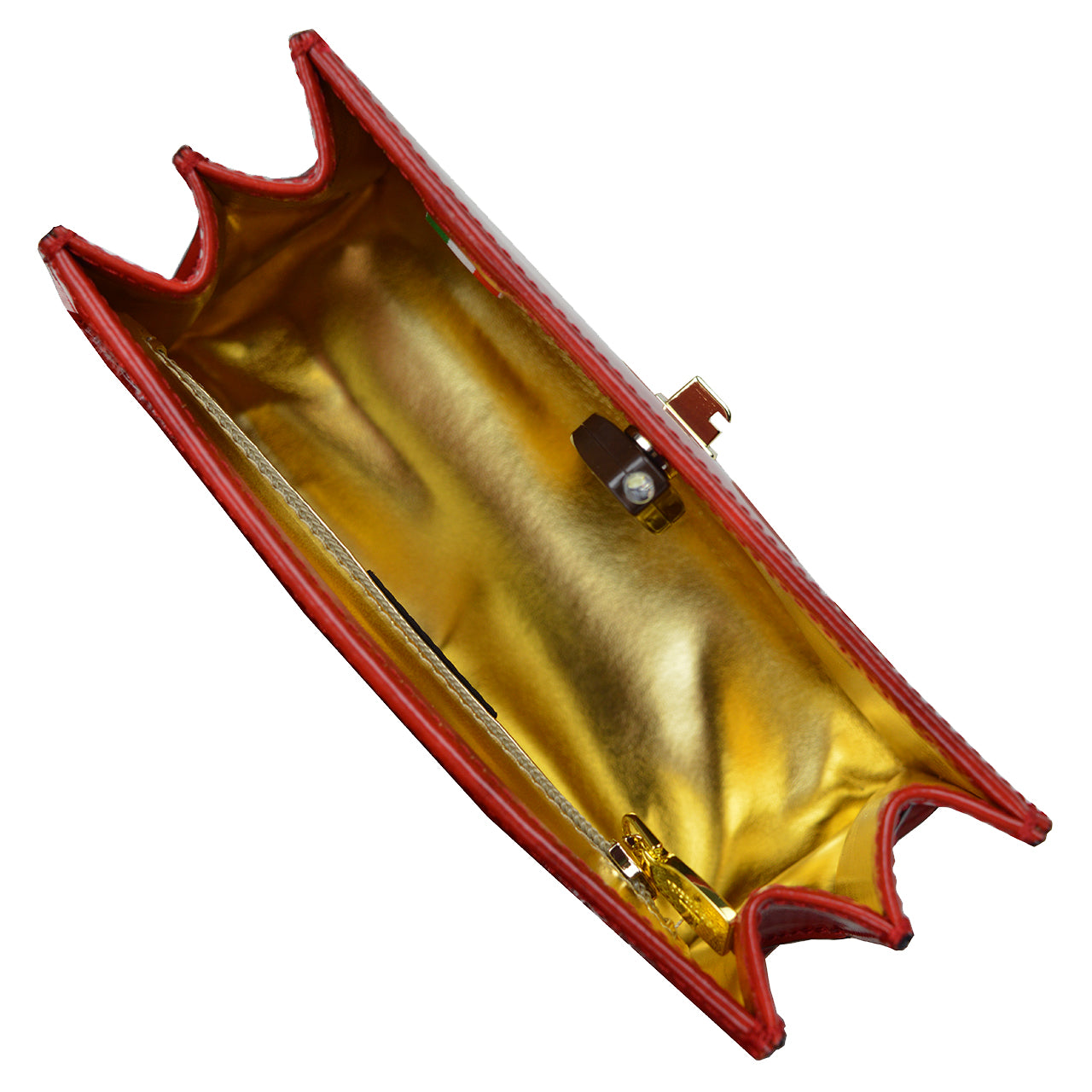 Pratesi Miss Impruneta R146 Lady Bag in genuine Italian leather - Miss Impruneta R146 Cherry