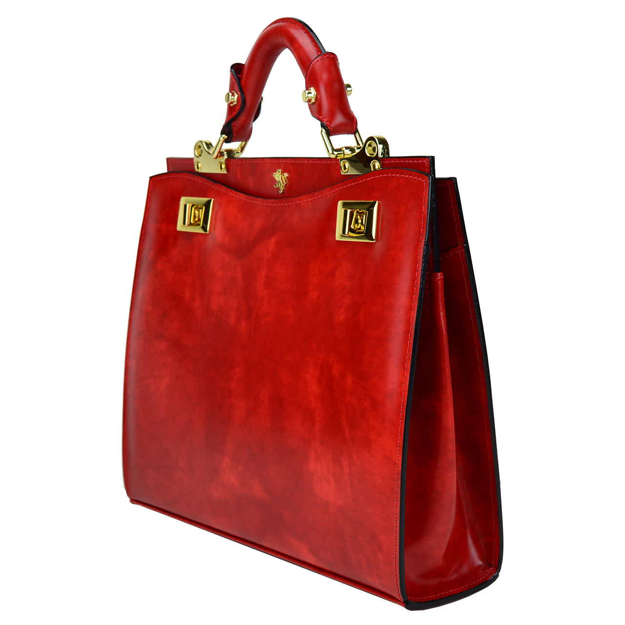 Pratesi Anna Maria Luisa de' Medici Medium Lady Bag in genuine Italian leather - Brunelleschi
