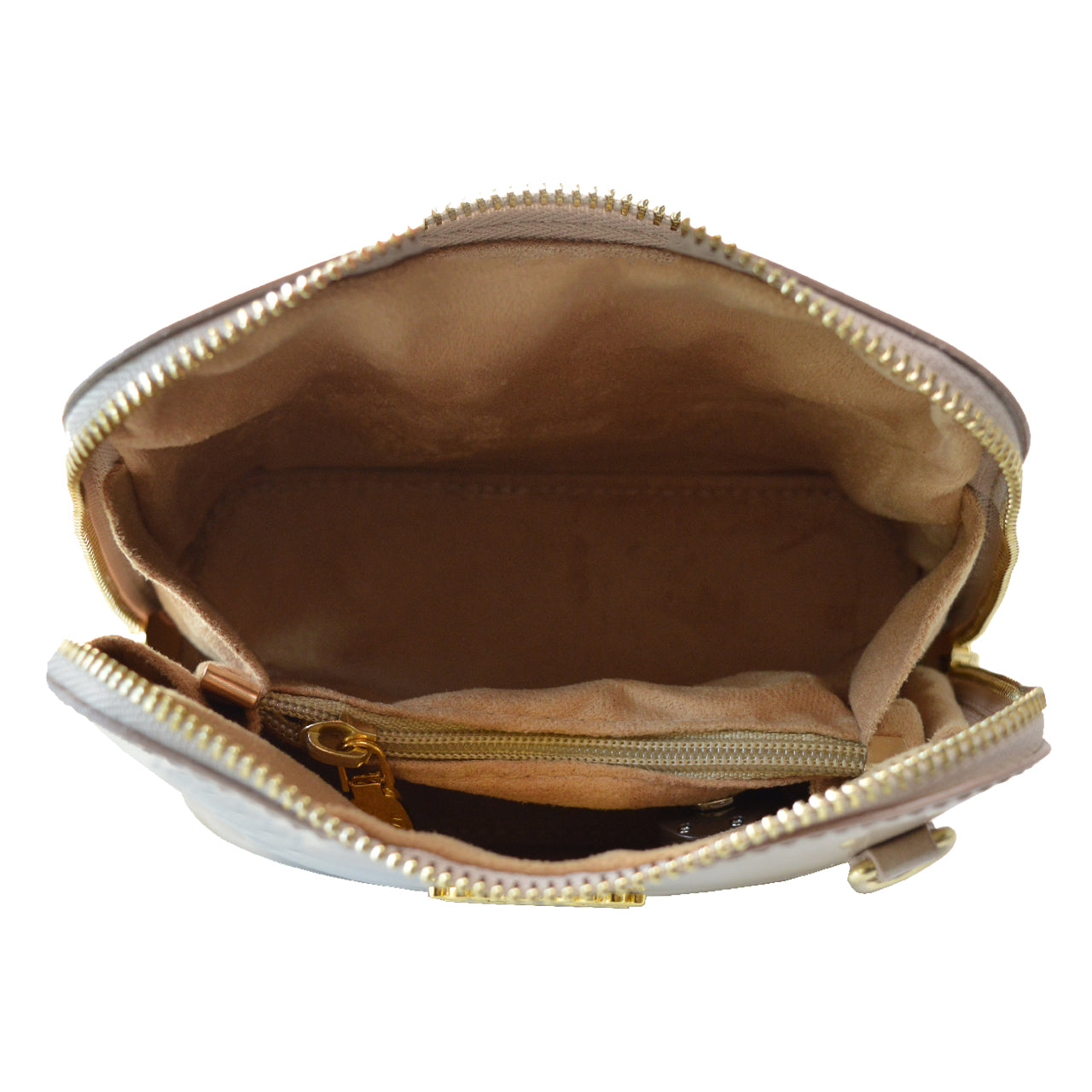 Pratesi Volterra Brunelleschi Woman Clutches in genuine Italian leather - Brunelleschi Leather Brown