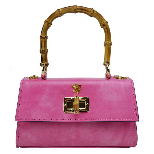 Pratesi Castalia Lady Bag in genuine Italian leather - Castalia Pink