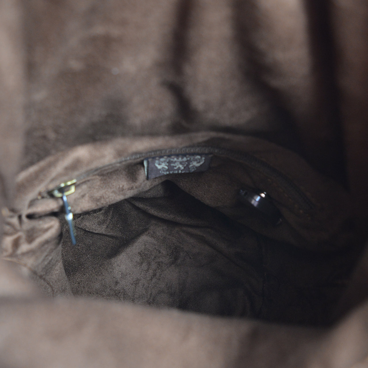 Pratesi Secchiello T335 Bag in genuine Italian leather - Treccia Brown